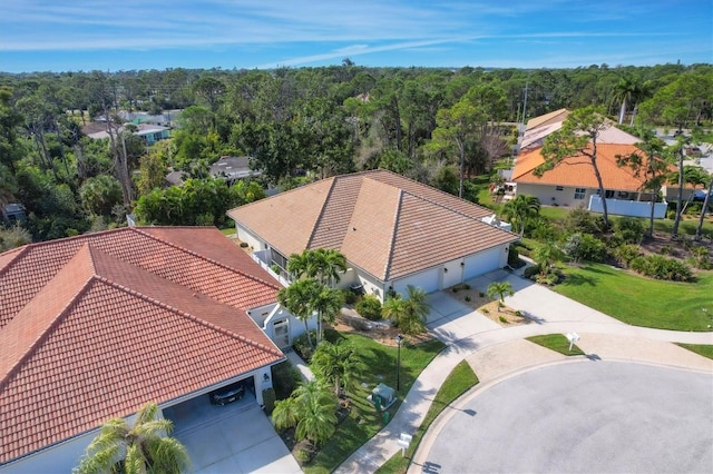 view of birds eye view of property