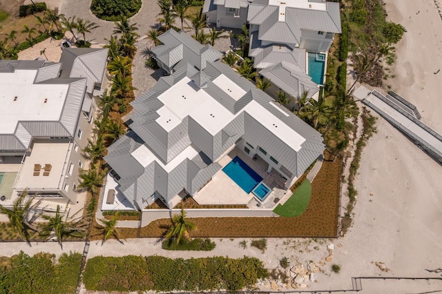 894 Hill Tide Ln, Boca Grande, FL 33921 - aerial view of residential area with a pool area