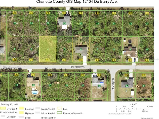 12104 Dubarry Ave, Port Charlotte FL, 33981 land for sale