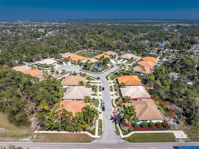 view of birds eye view of property