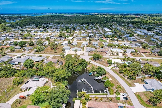 view of aerial view