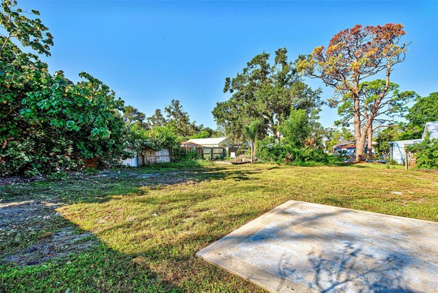 view of yard