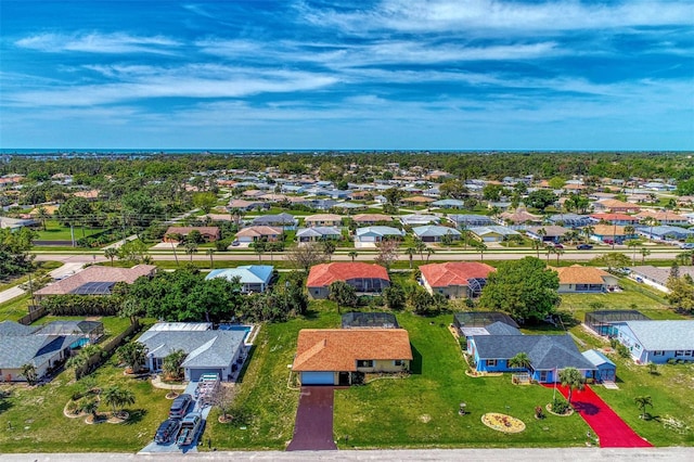 view of aerial view