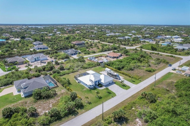 view of aerial view