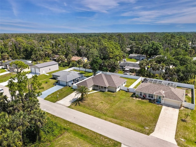 view of birds eye view of property