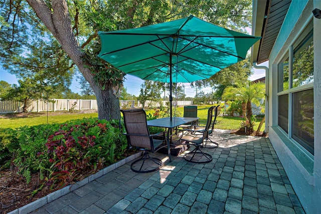 view of patio