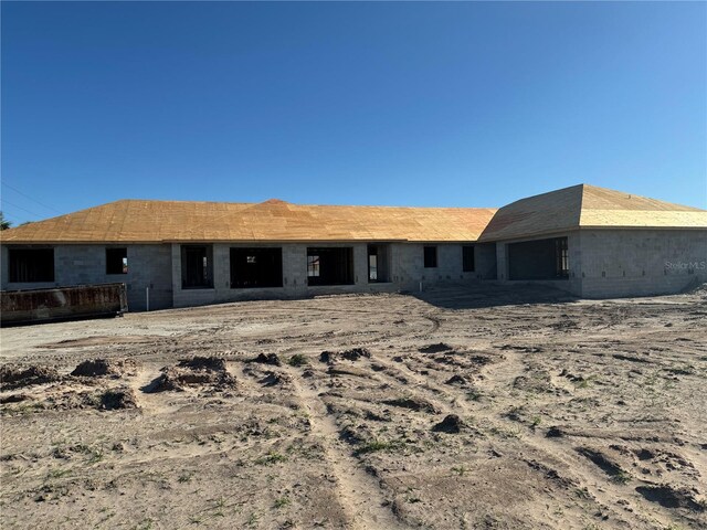 view of rear view of house