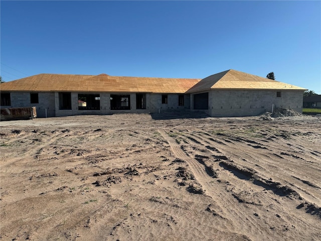 view of rear view of house