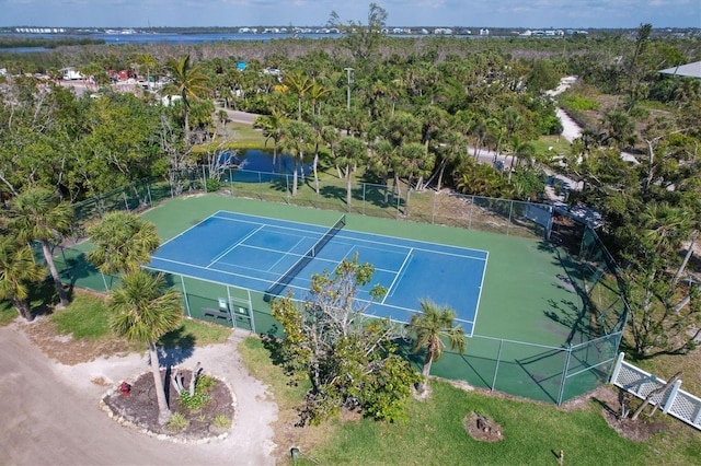 view of sport court