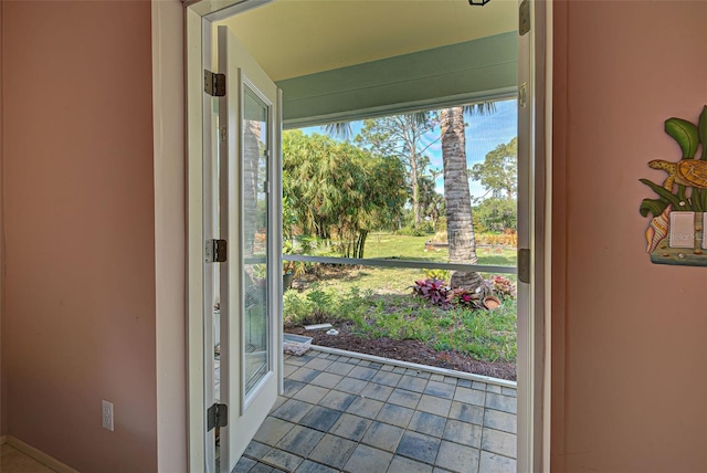 view of doorway