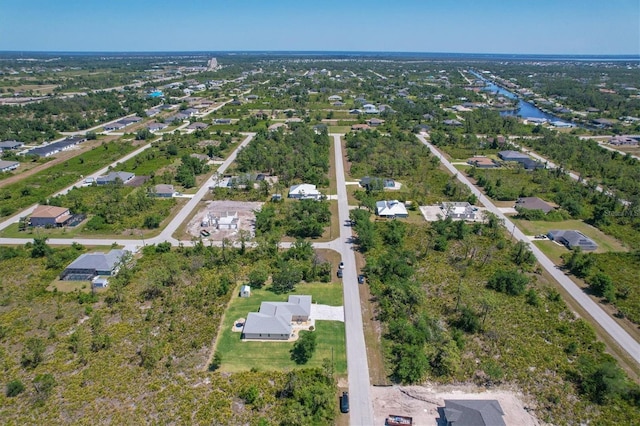 view of aerial view