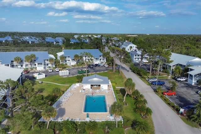 view of birds eye view of property