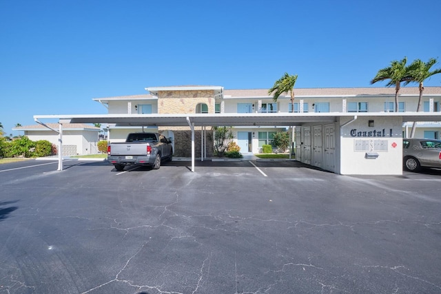 multi unit property with a carport