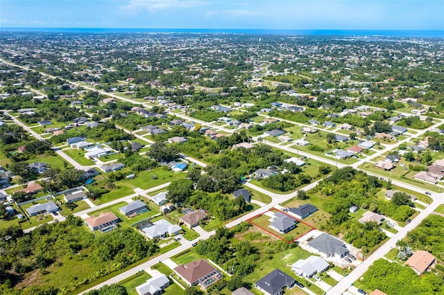 bird's eye view featuring a residential view