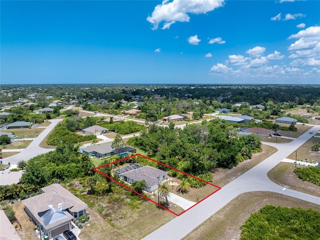 view of drone / aerial view