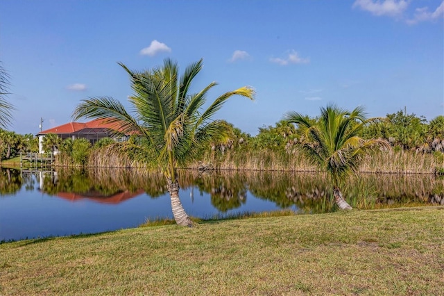 property view of water