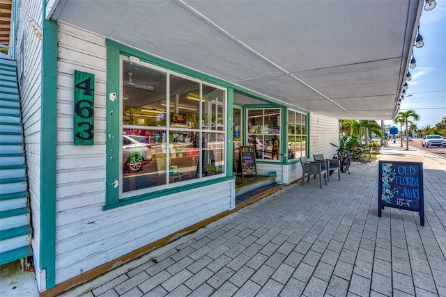 view of patio / terrace with a porch