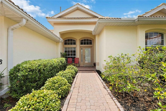 view of property entrance