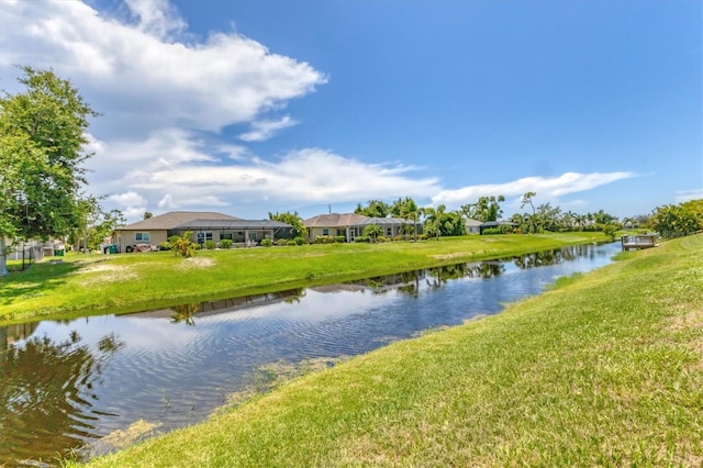 property view of water