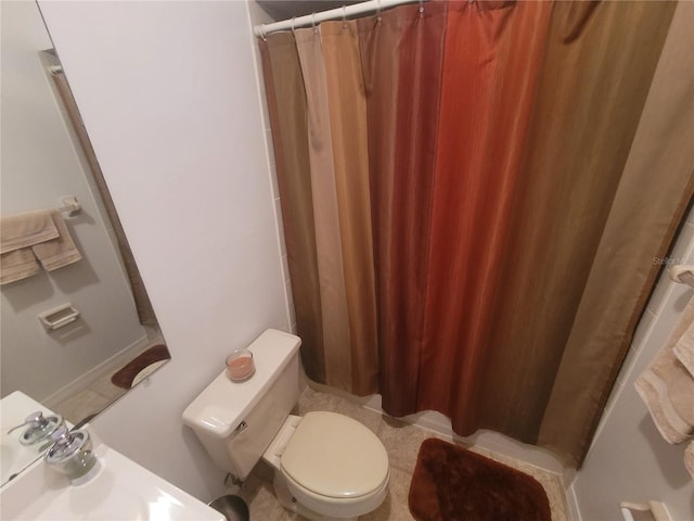22481 Westchester Blvd Unit B40, Punta Gorda, FL 33980 - bathroom featuring toilet and a shower with curtain