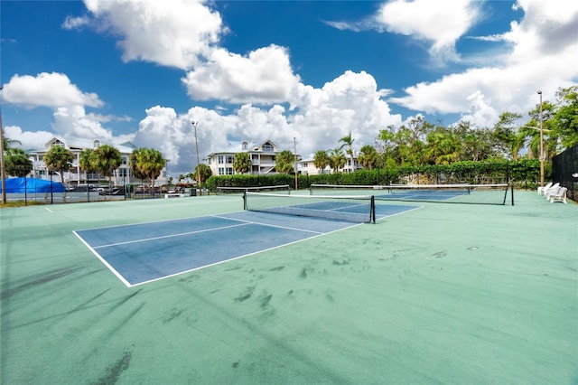 view of sport court with basketball court