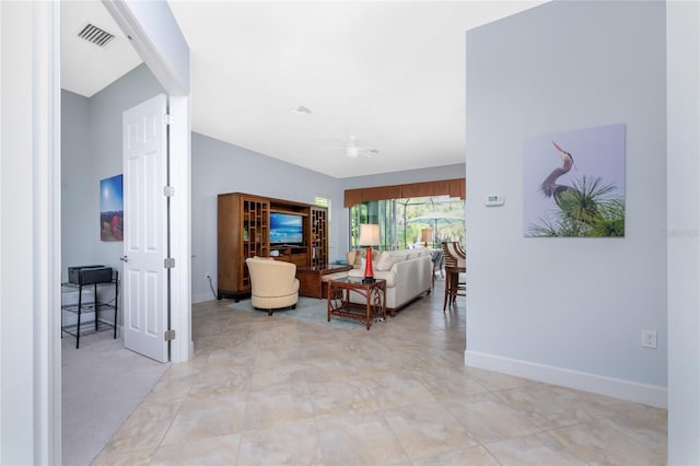 view of living room