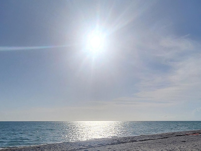 water view with a beach view