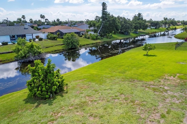 property view of water