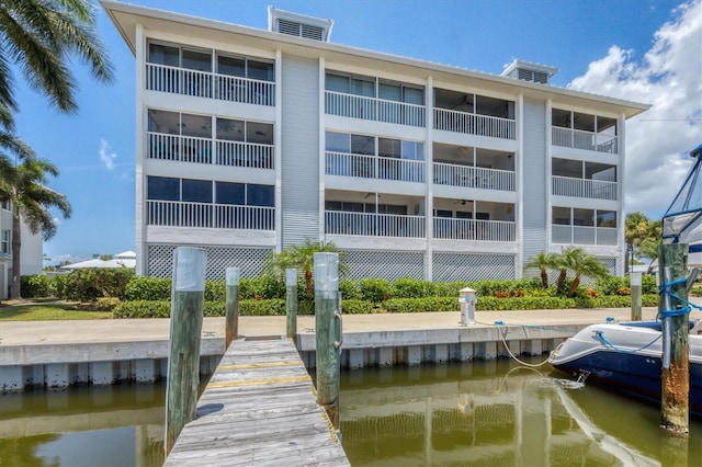 7070 Placida Rd Unit 1221, Placida, FL 33946 - dock area with a water view