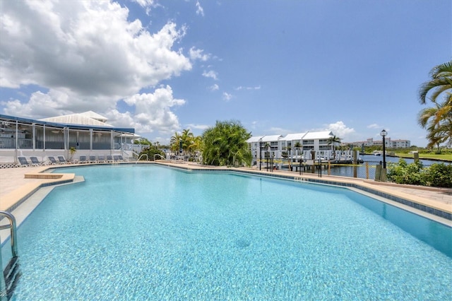 7070 Placida Rd Unit 1221, Placida, FL 33946 - community pool with a water view
