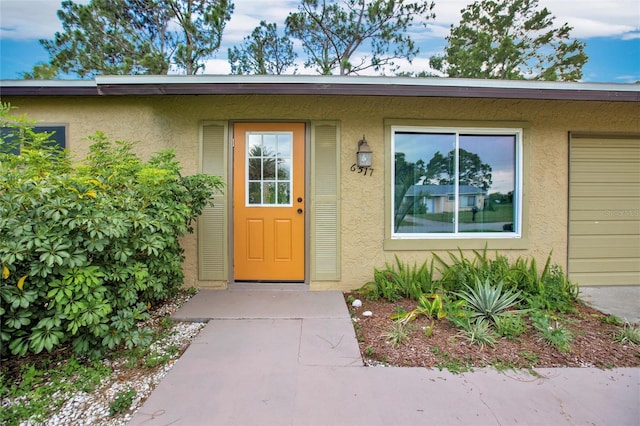 view of property entrance