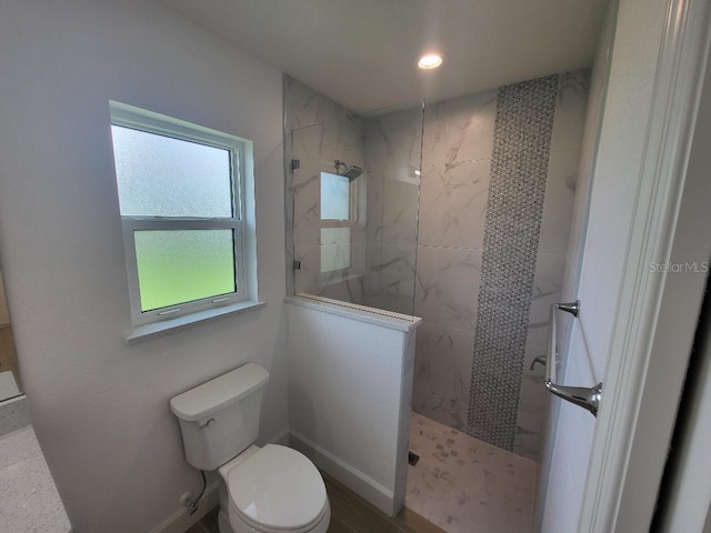 261 Broadmoor Ln, Rotonda West, FL 33947 - bathroom featuring walk in shower and recessed lighting