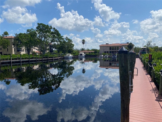 property view of water