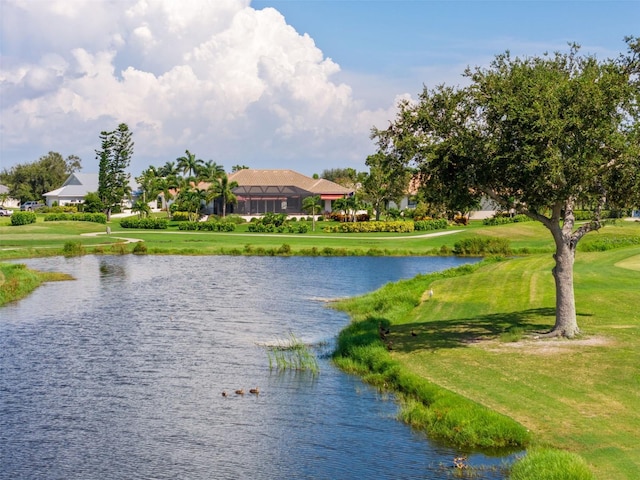 property view of water