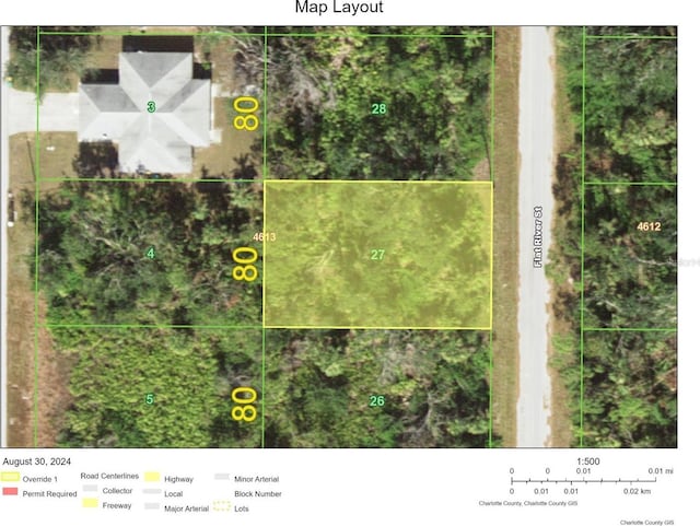 10047 Flat River St, Port Charlotte FL, 33981 land for sale