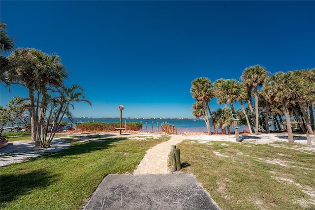property view of water