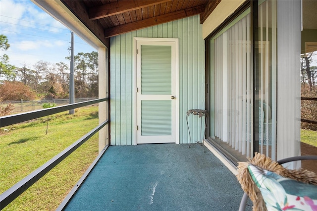 8 Quails Run Blvd Unit 10, Englewood, FL 34223 - view of unfurnished sunroom