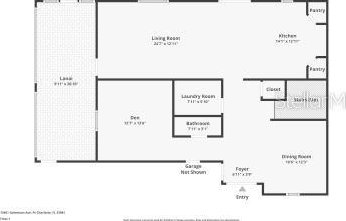 13401 Galveston Ave, Port Charlotte, FL 33981 - property floor plan