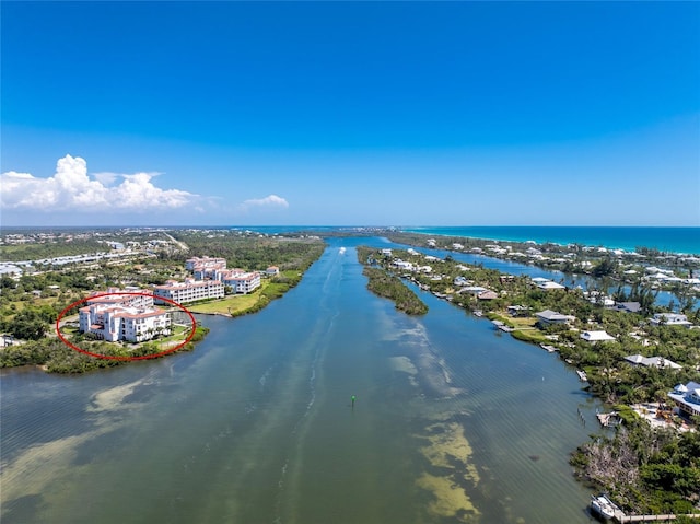 11100 Hacienda Del Mar Blvd Unit 202, Placida, FL 33946 - birds eye view of property with a water view