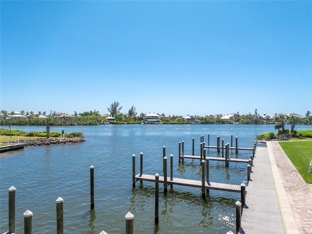11100 Hacienda Del Mar Blvd Unit 202, Placida, FL 33946 - dock area featuring a water view
