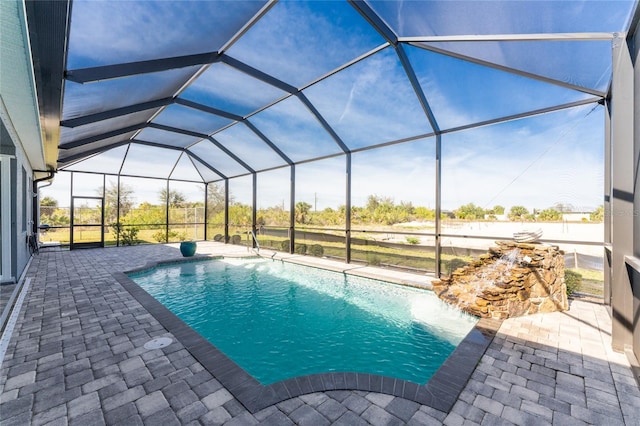 14344 Amestoy Ave, Port Charlotte, FL 33981 - pool with a patio area and a lanai