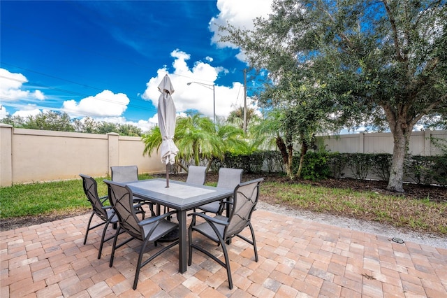 view of patio / terrace