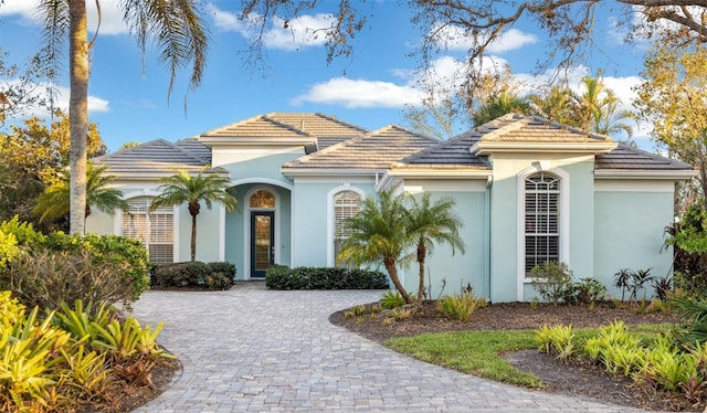 view of mediterranean / spanish-style home