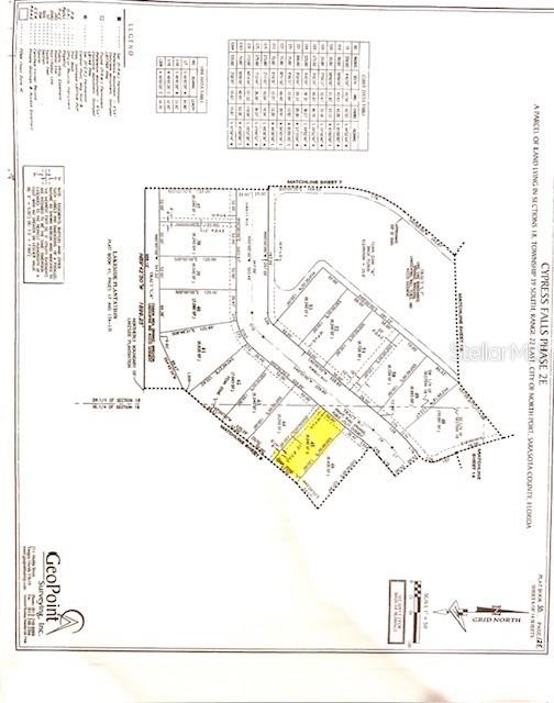 1337 Sorrell Way, North Port, FL 34289 - parcel map