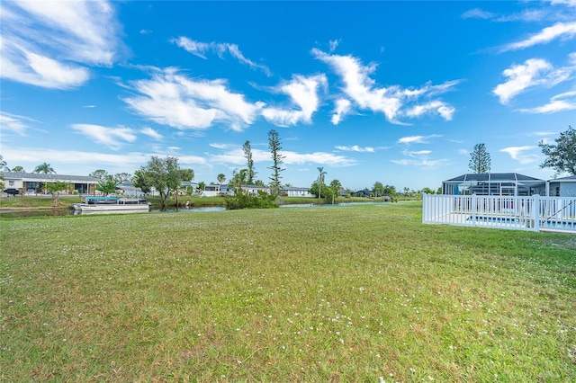 20 Annapolis Ln, Rotonda West, FL 33947 - view of yard featuring a water view