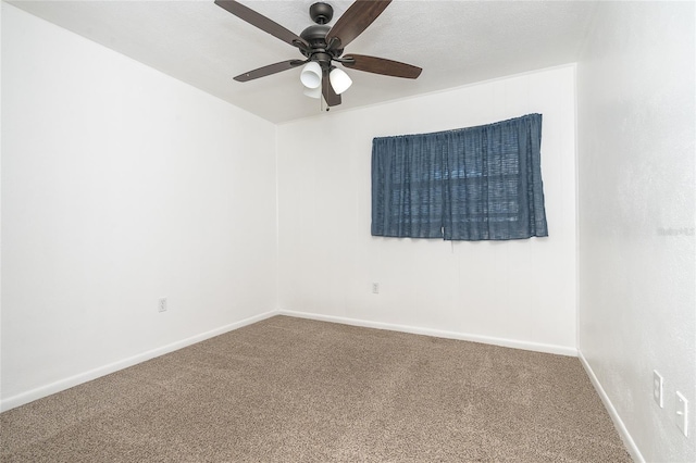 20 Annapolis Ln, Rotonda West, FL 33947 - unfurnished room with carpet floors, a ceiling fan, and baseboards