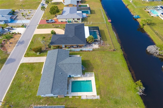 20 Annapolis Ln, Rotonda West, FL 33947 - aerial view with a water view