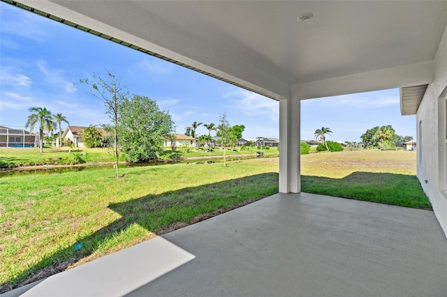 220 Mark Twain Ln, Rotonda West, FL 33947 - view of patio / terrace with a residential view