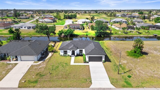 220 Mark Twain Ln, Rotonda West, FL 33947 - aerial view with a water view and a residential view