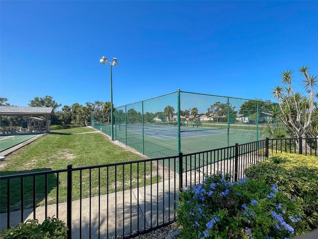 612 Deerwood Ave Unit 169, Englewood, FL 34223 - view of tennis court